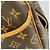 Borsa Louis Vuitton Monogram Deauville M47270 Brown Marrone - vista 7