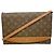 Louis Vuitton Monogram Bordeaux Schultertasche Braun