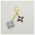 Louis Vuitton Portachiavi Bijou Sac Mosaic Blu D'oro Porpora - vista 5