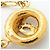 Chanel Coco Mark Circle Halskette Golden - Ansicht 8