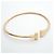 Autre Marque Bracciale rigido T-Wire Narrow Tiffany & Co. in oro rosa 18K - vista 2