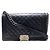Boy Borsa a tracolla Chanel con catena grande Nero