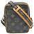 Louis Vuitton Mini Danube Schultertasche Braun
