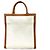 Cabas Céline Bolso Tote Vertical Small Celine Blanco - vista 2
