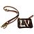 Borsa Louis Vuitton Belmont Marrone - vista 5