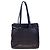 Borsa Tote Chanel in pelle di vitello martellata marrone - vista 2