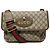Borsa Messenger Gucci in Beige GG Supreme