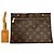 Borsa a tracolla Louis Vuitton Randonee GM Marrone - vista 5