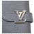 Porte-monnaie Louis Vuitton en cuir noir - vue 9