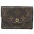 Louis Vuitton Portemonnaie Rosalie Wallet/Coin Case Marrone
