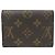 Louis Vuitton Portemonnaie Rosalie Wallet/Coin Case Marrone - vista 2
