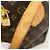 Borsa Louis Vuitton Monogram Flower Zipped Tote MM Marrone - vista 11