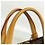 Borsa Louis Vuitton Monogram Flower Zipped Tote MM Marrone - vista 7