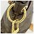 Borsa Louis Vuitton Monogram Flower Zipped Tote MM Marrone - vista 9