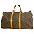 Louis Vuitton Boston Monogram Keepall 50 Marrone
