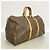 Louis Vuitton Boston Monogram Keepall 50 Marrone - vista 2