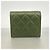 Cartera bi-fold Chanel de piel de becerro granulada caqui - vista 8
