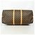 Louis Vuitton Boston Monogram Keepall Bandoulière 60 Marrone - vista 3