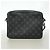 Borsa a tracolla Louis Vuitton Monogram Eclipse Reverse Trio Marrone Nero - vista 9