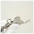 Portachiavi/Charm Louis Vuitton Bijou Sac Bianco - vista 4