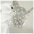 Portachiavi/Charm Louis Vuitton Bijou Sac Bianco - vista 6