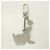 Portachiavi/Charm Louis Vuitton Bijou Sac Bianco - vista 9