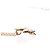 Tiffany & Co. Pendentif Paloma Picasso Olive Leaf en or rose 18K avec diamant Mini Doré - vue 5