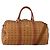 MCM Vicetos Porte-documents en cuir marron