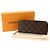 Louis Vuitton Monogram Portefeuille Clemence Long Wallet Rosa Monogramma - vista 2