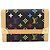Louis Vuitton Monogram Multicolor Münzbeutel Schwarz
