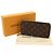 Cartera Zippy Monogram Louis Vuitton Castaño - vista 2