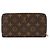 Cartera Zippy Monogram Louis Vuitton Castaño - vista 3
