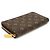 Cartera Zippy Monogram Louis Vuitton Castaño - vista 5