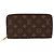 Zippy Cartera larga Louis Vuitton Monogram Fuchsia Fucsia Monograma