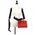 Hermès Borsa Hermes Birkin 25 Togo Geranium Rosso - vista 10