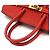 Hermès Borsa Hermes Birkin 25 Togo Geranium Rosso - vista 6