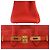 Hermès Borsa Hermes Birkin 25 Togo Geranium Rosso - vista 9