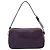 Pochette Miu Miu in pelle con doppia zip Porpora - vista 2