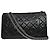 Chanel Reissue 2.55 Flap Quilted Aged Calfskin 226 Nero - vista 2