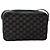 Céline Celine Flap Shoulder Canvas Blu navy - vista 2