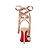 Christian Louboutin Satin-Pumps in Beige mit Schnürung - Ansicht 5
