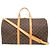 Borsa Louis Vuitton Keepall Bandoulière 50 Monogram Marrone Monogramma