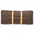 Borsa Louis Vuitton Keepall Bandoulière 50 Monogram Marrone Monogramma - vista 3