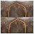 Borsa Louis Vuitton Keepall Bandoulière 50 Monogram Marrone Monogramma - vista 4