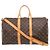 Borsa Louis Vuitton Keepall Bandoulière 45 Monogram Marrone Monogramma