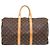 Borsa Louis Vuitton Keepall Bandoulière 45 Monogram Marrone Monogramma - vista 2