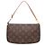 Borsa Louis Vuitton Pochette Accessoires Marrone Monogramma - vista 2