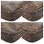 Borsa Louis Vuitton Pochette Accessoires Marrone Monogramma - vista 4