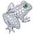Autre Marque Spilla rana Nature di Tiffany & Co. Argento