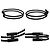 Hermès Bracciale Hermes Tourni Tresse Veau Swift So Black Nero - vista 4